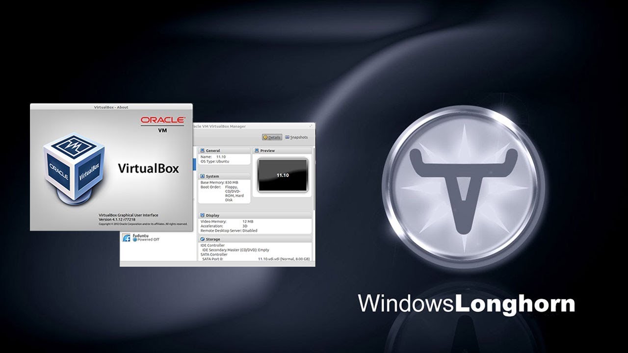 install windows longhorn on virtualbox images ubuntu